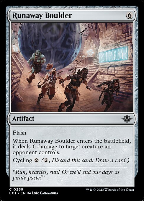 Runaway Boulder (259) - The Lost Caverns of Ixalan - Game On