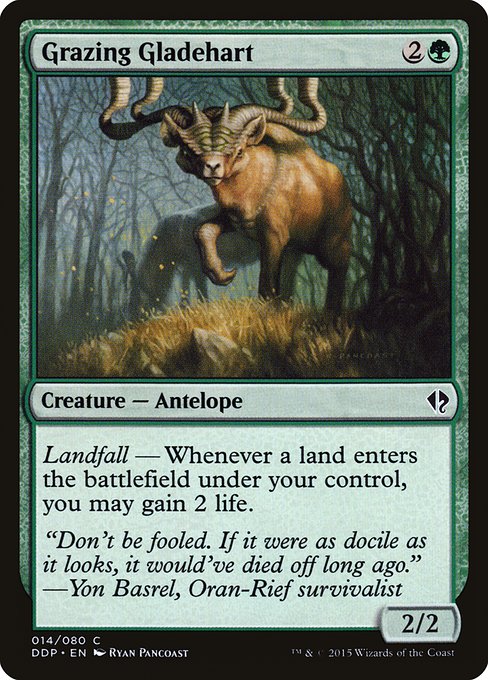 Grazing Gladehart (14) - Duel Decks: Zendikar vs. Eldrazi - Game On