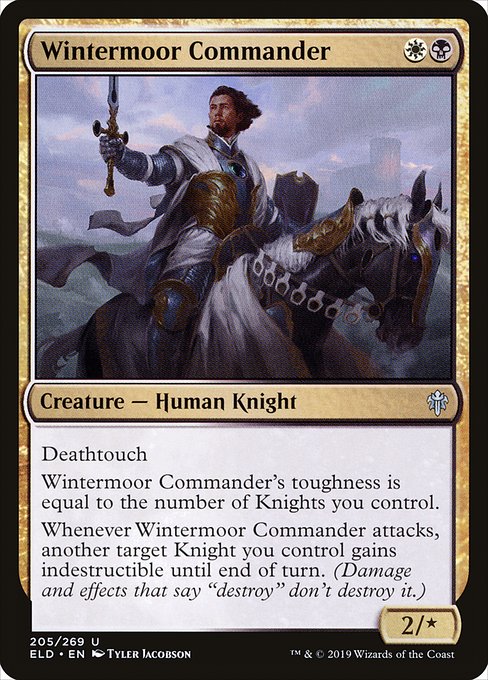 Wintermoor Commander (205) - Throne of Eldraine - Game On