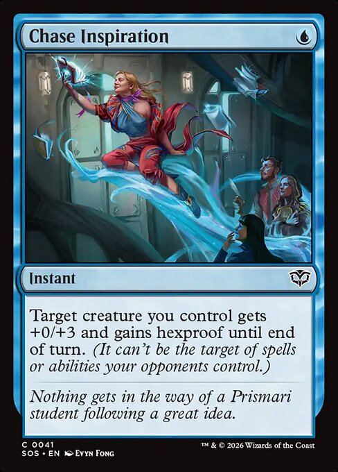 Chase Inspiration (41) (Foil) - Secrets of Strixhaven - Game On
