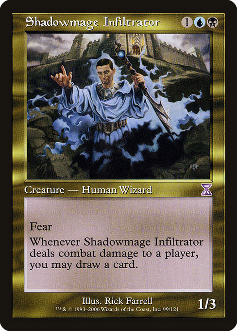 Shadowmage Infiltrator (99) (Foil) - Time Spiral Timeshifted - Game On