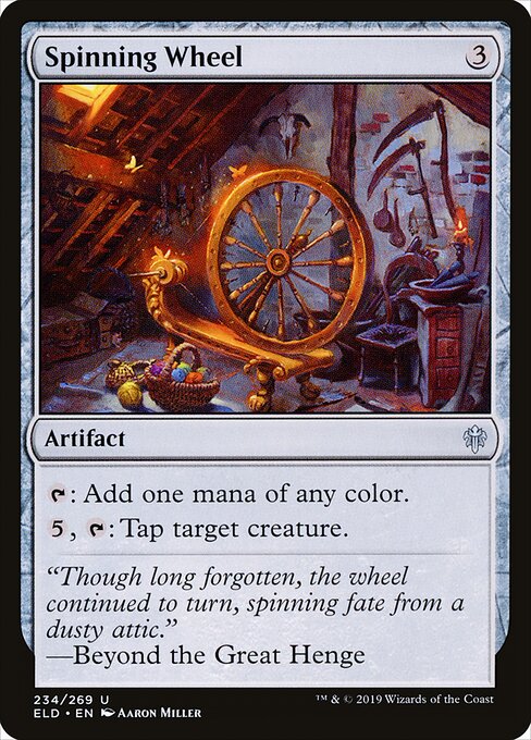 Spinning Wheel (234) (Foil) - Throne of Eldraine - Game On