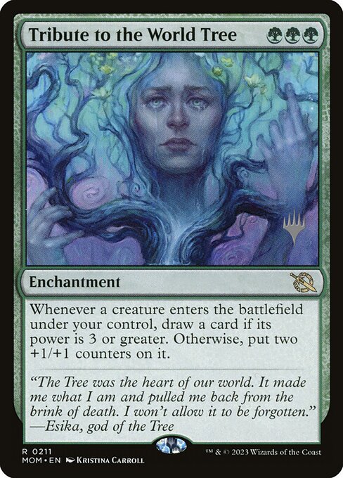 Tribute to the World Tree (211p) - March of the Machine Promos - Game On