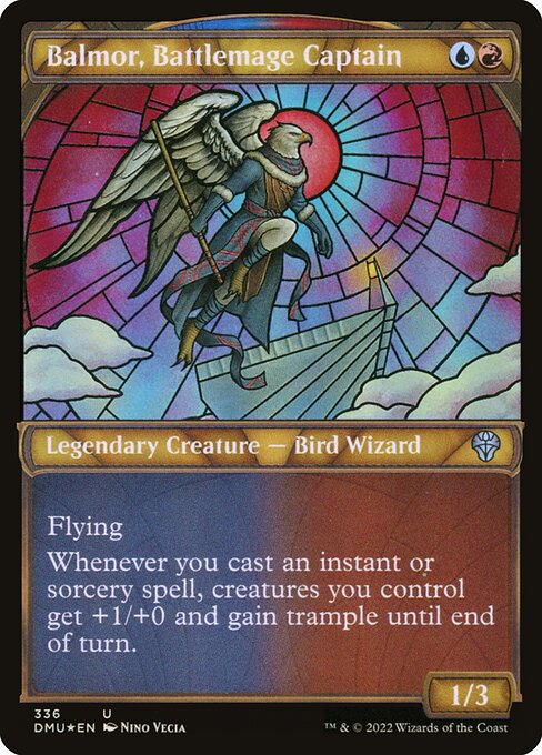 Balmor, Battlemage Captain (336) - SHOWCASE (Foil) - Dominaria United - Game On