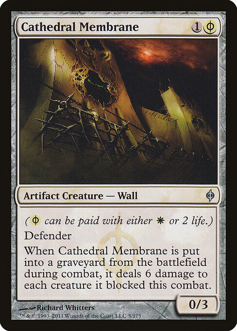 Cathedral Membrane (5) - New Phyrexia - Game On