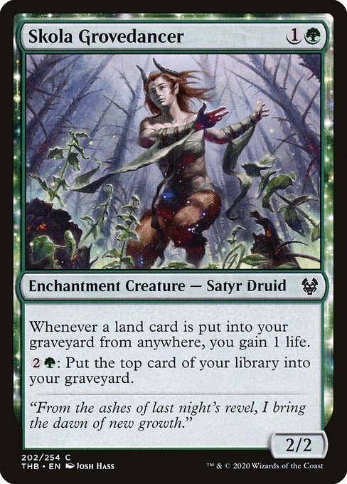 Skola Grovedancer (202) (Foil) - Theros Beyond Death - Game On