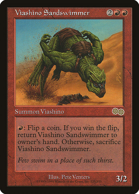 Viashino Sandswimmer (225) - Urza's Saga - Game On