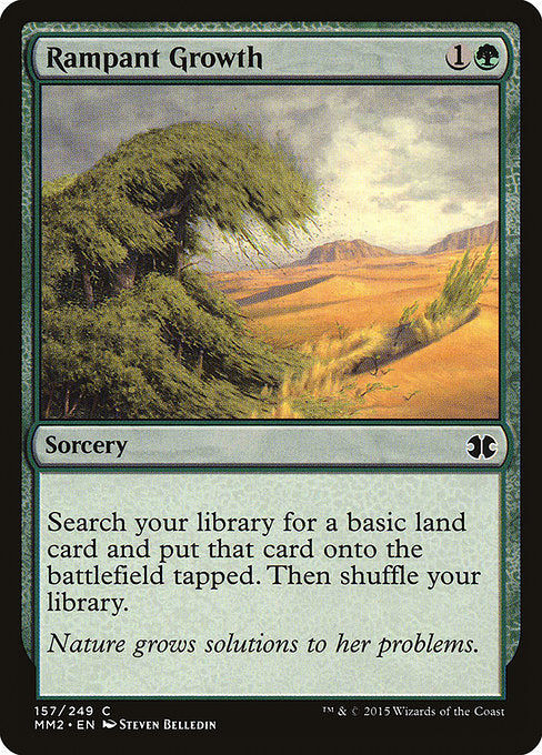 Rampant Growth (157) - Modern Masters 2015 - Game On