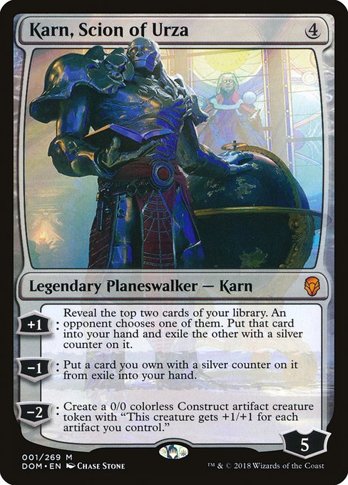 Karn, Scion of Urza (1) - Dominaria - Game On