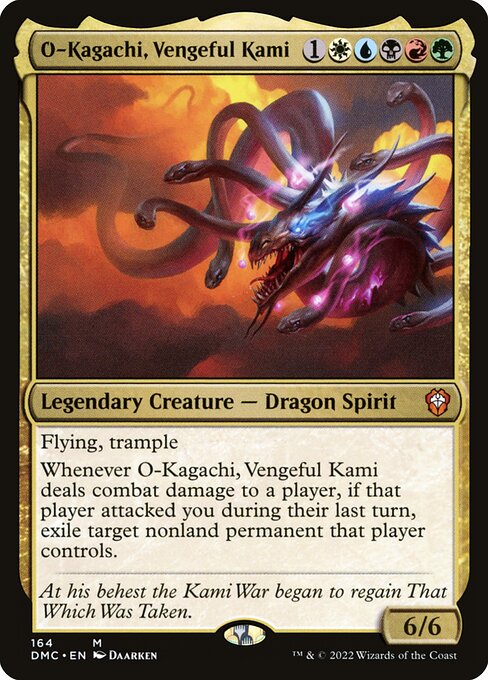 O-Kagachi, Vengeful Kami (164) - Dominaria United Commander - Game On
