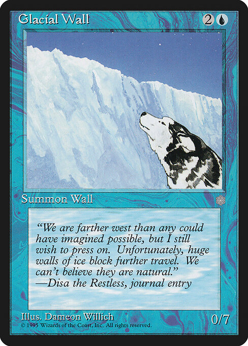 Glacial Wall (71) - Ice Age - Game On