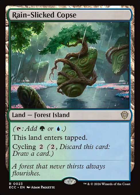 Rain-Slicked Copse (23) - Lorwyn Eclipsed Commander - Game On