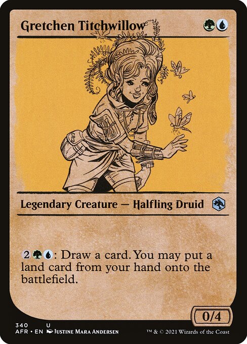 Gretchen Titchwillow (340) - SHOWCASE - Adventures in the Forgotten Realms - Game On