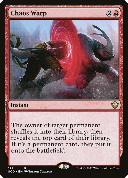 Chaos Warp (127) - Starter Commander Decks - Game On