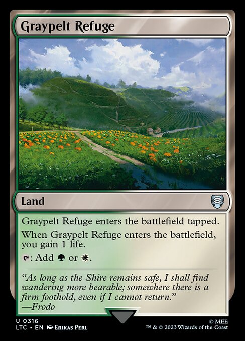 Graypelt Refuge (316) - Tales of Middle-earth Commander - Game On