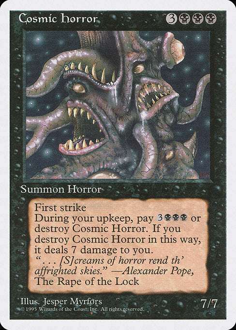 Cosmic Horror (126) - Fourth Edition - Game On