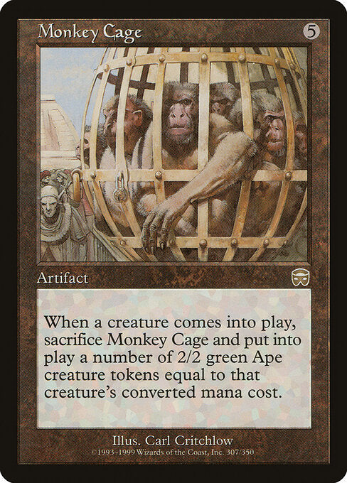 Monkey Cage (307) - Mercadian Masques - Game On