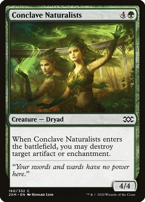 Conclave Naturalists (160) (Foil) - Double Masters - Game On