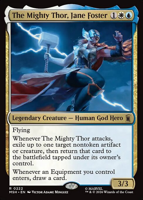 The Mighty Thor, Jane Foster (222) - Marvel Super Heroes - Game On