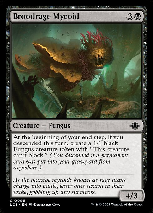 Broodrage Mycoid (95) - The Lost Caverns of Ixalan - Game On