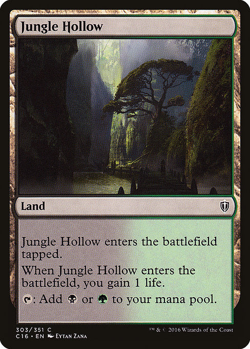 Jungle Hollow (303) - Commander 2016 - Game On