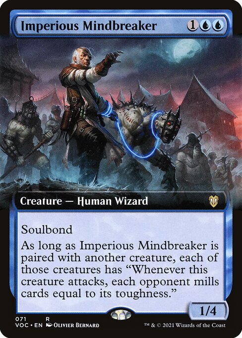 Imperious Mindbreaker (71) - EXTENDED ART - Crimson Vow Commander - Game On