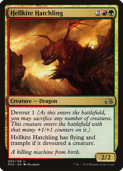 Hellkite Hatchling (95) - Planechase Anthology - Game On