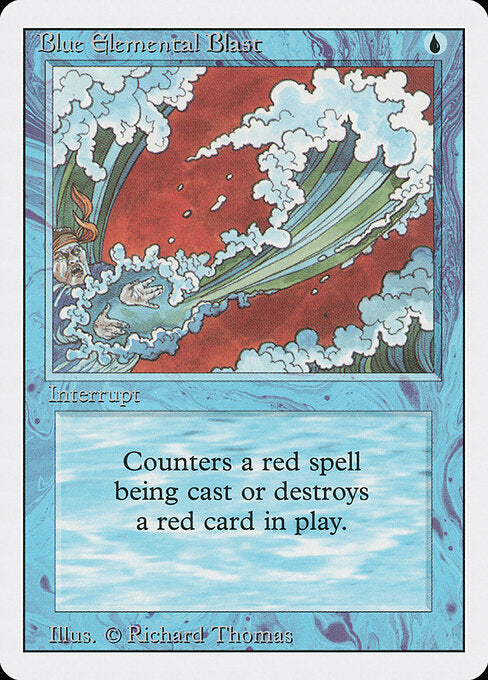 Blue Elemental Blast (49) - Revised Edition - Game On