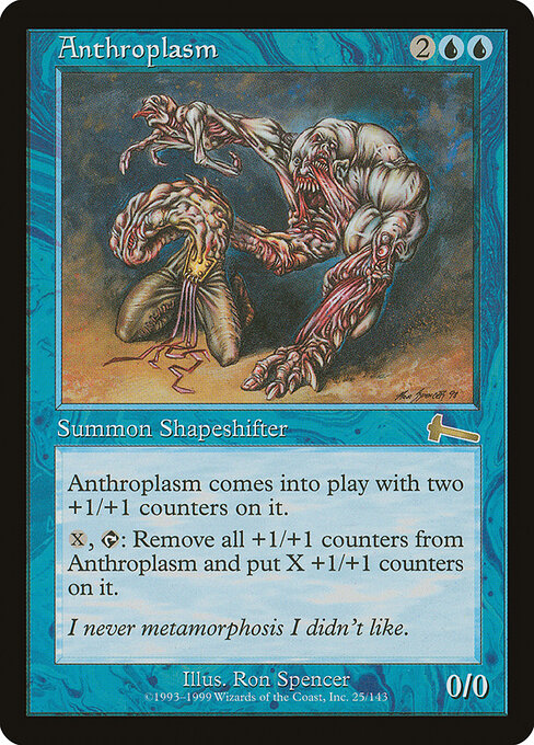 Anthroplasm (25) (Foil) - Urza's Legacy - Game On