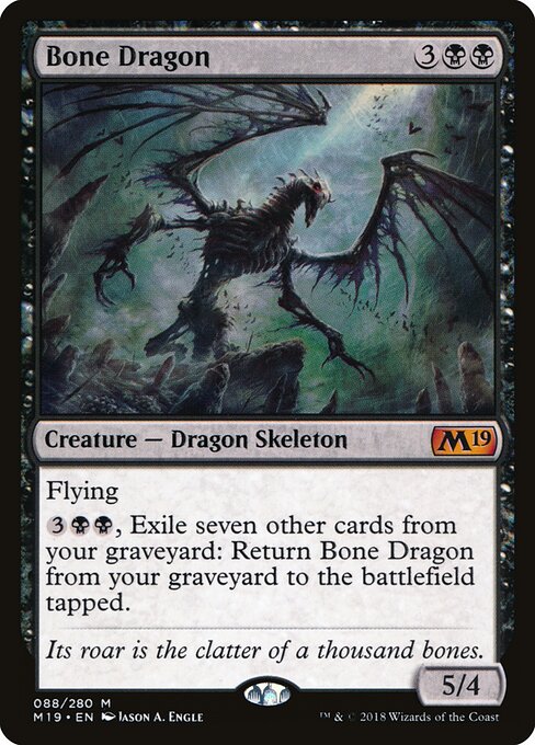 Bone Dragon (88) - Core Set 2019 - Game On
