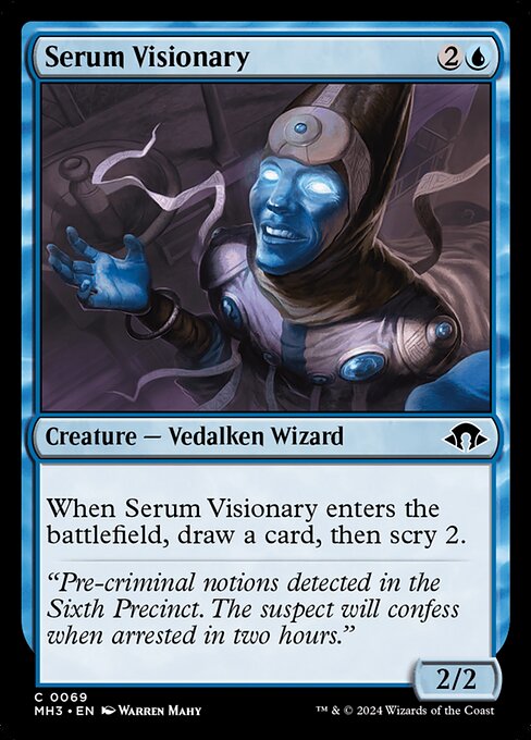 Serum Visionary (69) (Foil) - Modern Horizons 3 - Game On