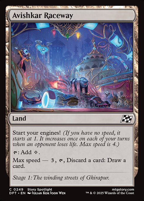 Avishkar Raceway (249) (Foil) - Aetherdrift - Game On
