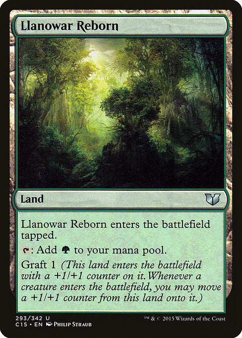 Llanowar Reborn (293) - Commander 2015 - Game On