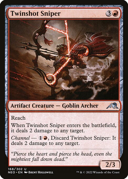 Twinshot Sniper (168) - Kamigawa: Neon Dynasty - Game On
