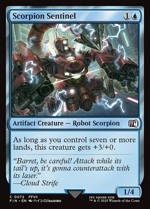 Scorpion Sentinel (72) (Foil) - Final Fantasy - Game On