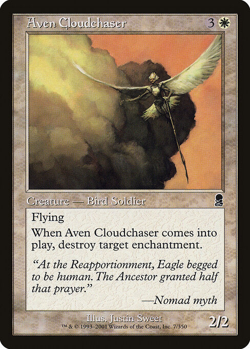 Aven Cloudchaser (7) (Foil) - Odyssey - Game On