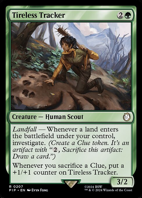Tireless Tracker (207) (Foil) - Fallout - Game On