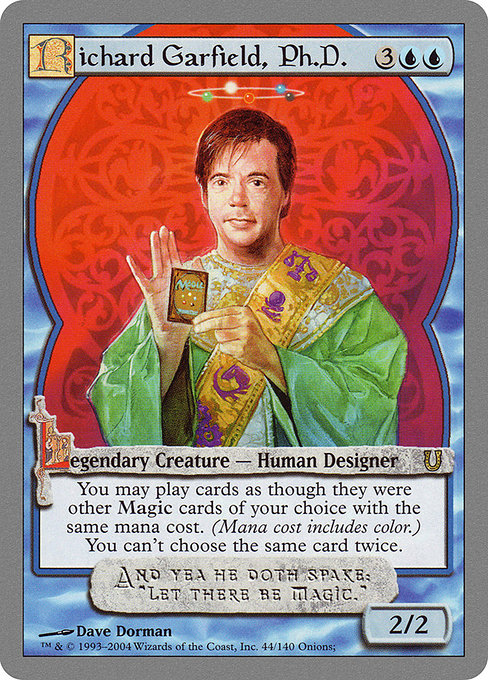 Richard Garfield, Ph.D. (44) - Unhinged - Game On