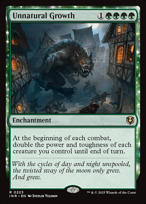 Unnatural Growth (223) (Foil) - Innistrad Remastered - Game On