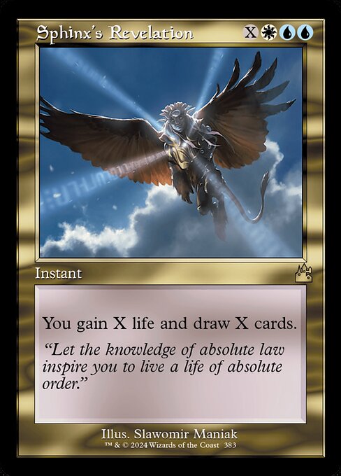 Sphinx's Revelation (383) - Ravnica Remastered - Game On