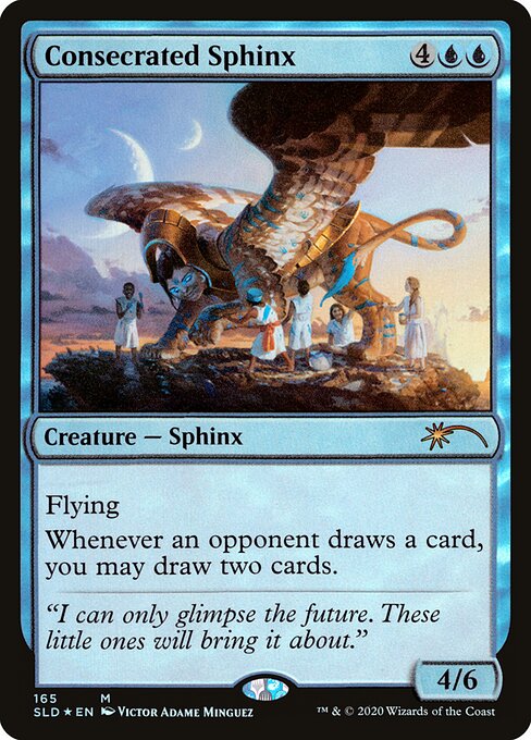 Consecrated Sphinx (165) (Foil) - Secret Lair Drop - Game On