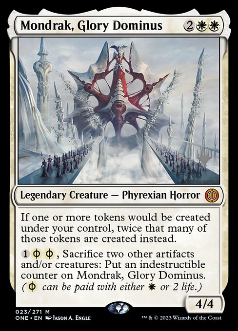 Mondrak, Glory Dominus (23p) (Foil) - Phyrexia: All Will Be One Promos - Game On