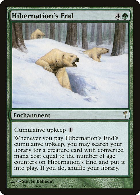 Hibernation's End (110) - Coldsnap - Game On
