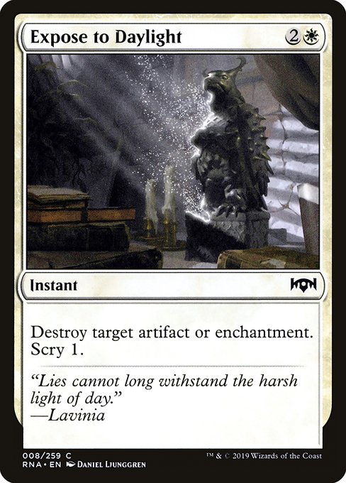 Expose to Daylight (8) (Foil) - Ravnica Allegiance - Game On