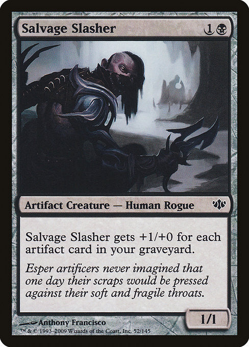Salvage Slasher (52) (Foil) - Conflux - Game On