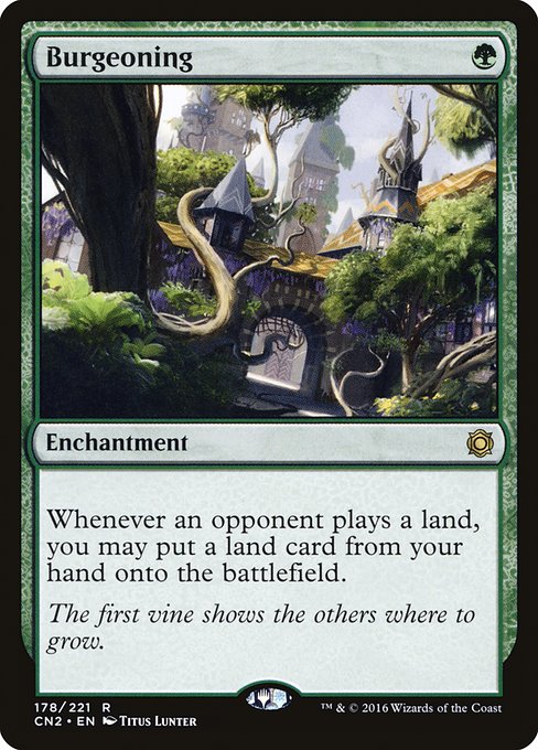 Burgeoning (178) (Foil) - Conspiracy: Take the Crown - Game On