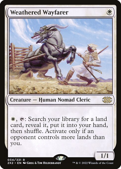 Weathered Wayfarer (34) - Double Masters 2022 - Game On