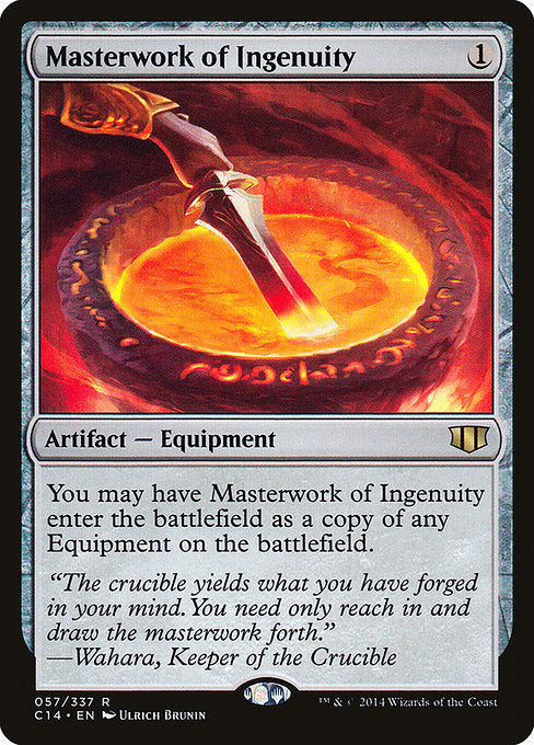 Masterwork of Ingenuity (57) - Commander 2014 - Game On