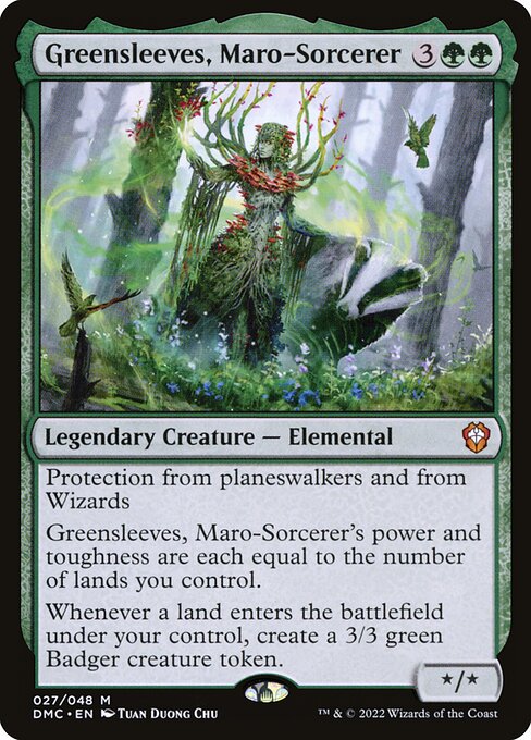 Greensleeves, Maro-Sorcerer (27) (Foil) - Dominaria United Commander - Game On