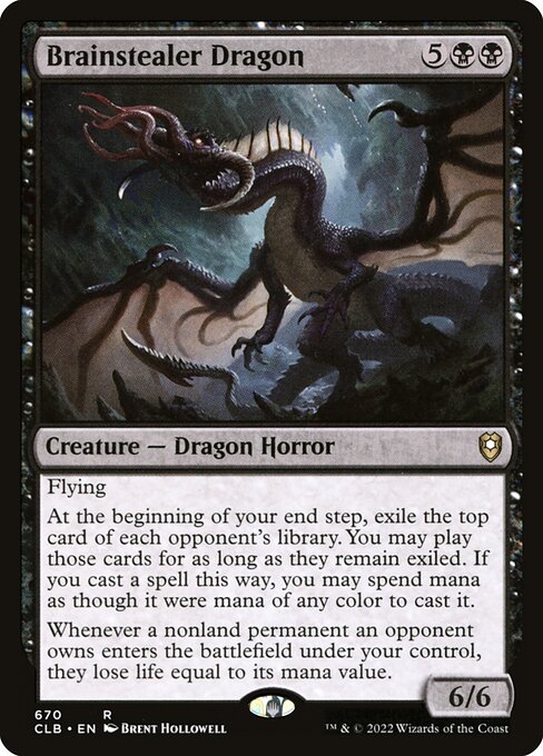 Brainstealer Dragon (670) - Commander Legends: Battle for Baldur's Gate - Game On